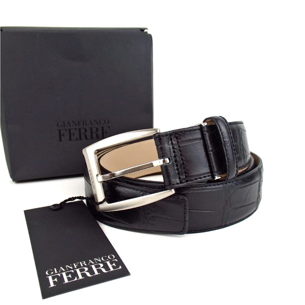Gianfranco Ferre NWT 36” to 41”waist ITALIAN BELT